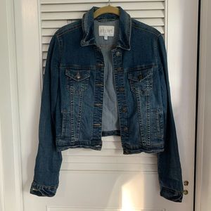 Cropped Denim Jacket